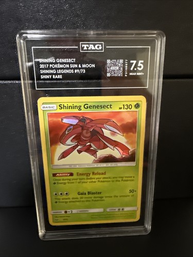Shining Genesect graded TAG 7.5 for sale on eBay