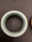 Vintage Bangles MC 1960s Mod Fashion Y2K Revival Style Chunky Acrylic Wide Dome — photo 6