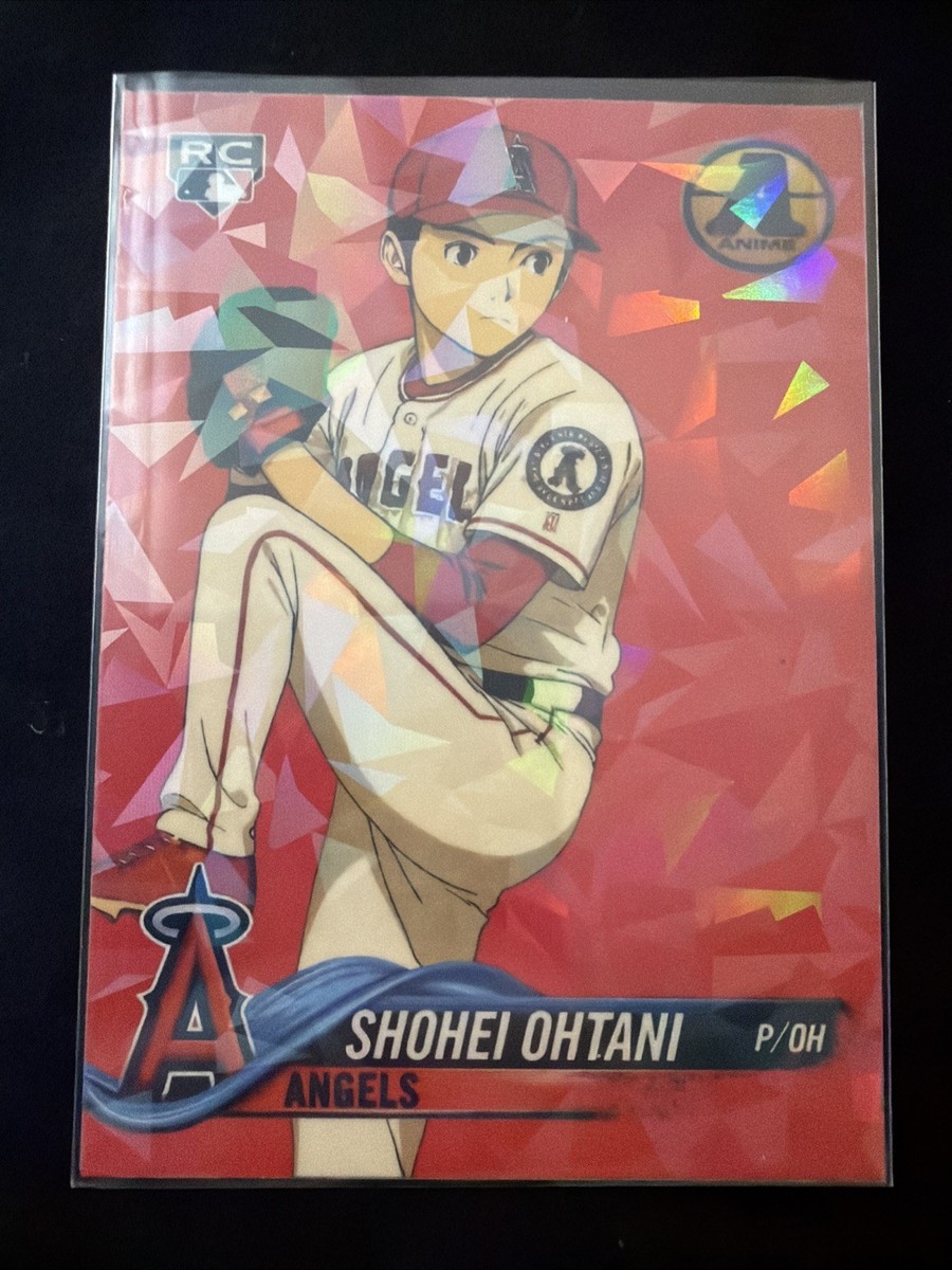 Shohei Ohtani 2018 Anime Sport Manga Swag Ice Rookie Cartoon - LA