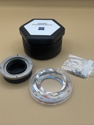 Carl Zeiss Interchangeable Mount Set for 50mm and 85mm Compact Primes CP.2