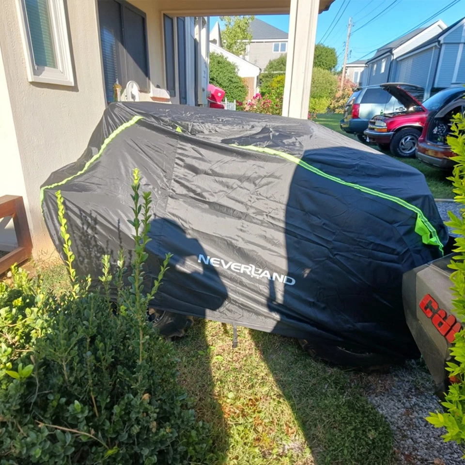 Waterproof ATV Cover Storage Sun Protection For Yamaha Raptor 350 660R 700 700R - Image 2 of 4