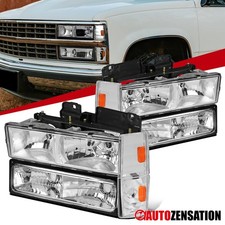 Fit 1988-1993 C10 Ck Silverado Yukon Sierra Headlightscornerbumper Lamps Fit 1988-1993 C10 Ck Silverado Yukon Sierra Headlightscornerbumper Lamps