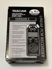 TASCAM DR-05 USB Audio Interface Stereo Linear PCM Handy Recorder - NEW