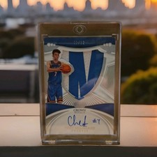 2022-23 Panini Crown Royale Chet Holmgren RC Silhouettes 