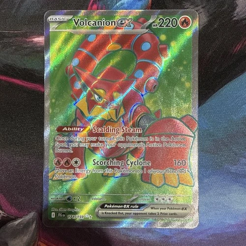Volcanion ex 171/159 - Journey Together - Pokemon TCG - NM