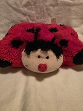 Pillow Pets Small Red Black Ladybug Stuffed Animal Plush Toy 2010