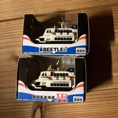 JR Kyushu High Speed   Boat Korea   Shipping JB Jebi BEETLE2 Set Minicar