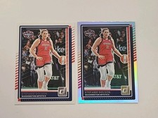 2025 Panini Donruss WNBA 30 STEFANIE DOLSON Silver Holo +Base MYSTICS