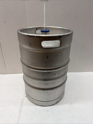 #ad New 1 2 Barrel Sankey #x27;D#x27; Keg Dual Handle Stainless Steel Beer 15.5 Gallon $129.99