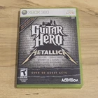 Guitar Hero: Metallica (Microsoft Xbox 360, 2009) W/ Manual CIB Complete