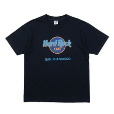 Vintage Hard Rock San Francisco USA-Made Single-Stitch Graphic T Shirt Rare (XL)