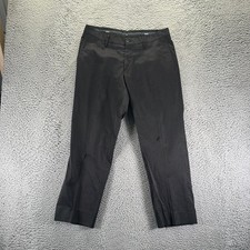 Versace Collection Mens Black Dot Dress Pants 32x27 Business Casual Trousers