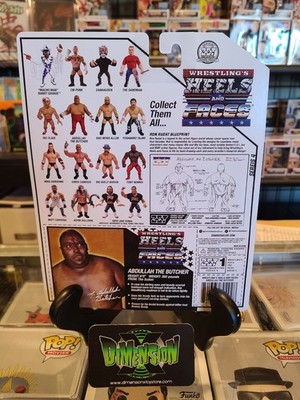 ZOMBIE SAILOR'S TOYS WRESTLING'S HEELS AND FACES ABDULLAH THE