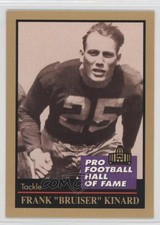 1991 Enor Pro Football Hall of Fame Frank Bruiser Kinard #77 HOF 1n0