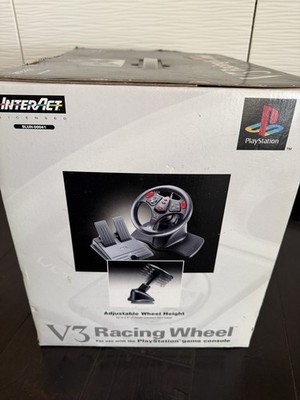 InterAct PlayStation V3 Racing Steering Wheel and Pedals PlayStation (BRAND NEW)