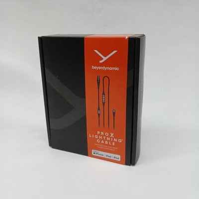 BeyerDynamic PRO X Lightning Cable DAC 1.6m Mini XLR to iPhone - Excellent!