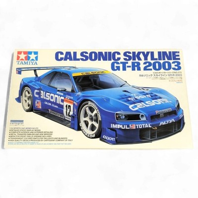 タミヤ 1/24 カルソニック スカイライン GT-R 2003 Tamiya Gt-R 2003 1/24 Calsonic Skyline | eBay
