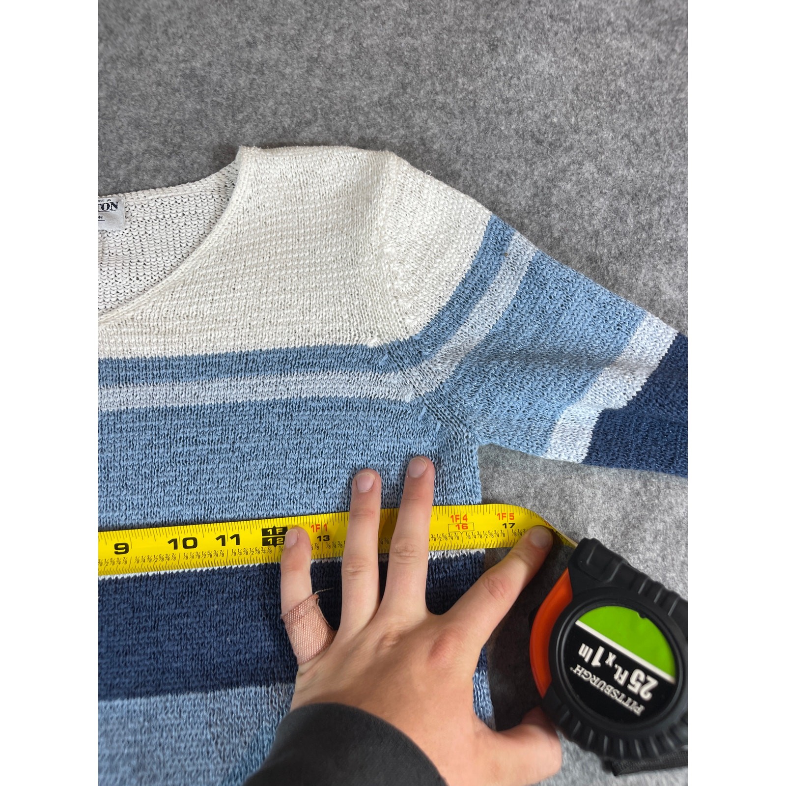 2000s Pendleton V Neck Pullover Sweater Womens Sm… - image 4