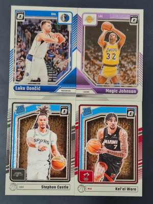 2024-25 Optic Basketball BASE 201-300 with Rookies You Pick - 2 Card Minimum