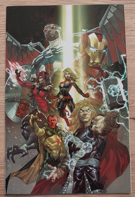 Avengers (2023) #1 Marvel Comic 1:100 NGU Virgin Variant Cover B4P3