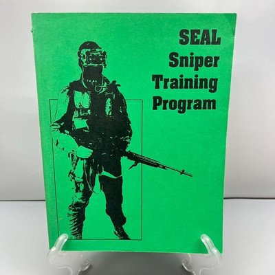 SEAL Sniper Training Program 1992 Paladin Press First Edition Green Softcover