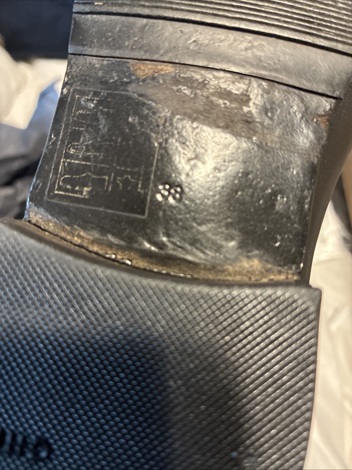 Burberry Authentic Solid Black Leather Riding Boo… - image 7