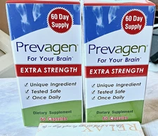 PREVAGEN EXTRA STRENGTH 20mg CAPSULES 60 CT - (2 PACK) - SEALED FREE-SHIP