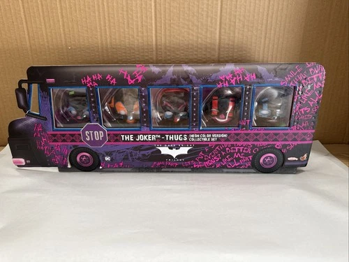 Hot Toys Cosbaby Batman El Caballero Oscuro Los Matones del Guasón Juego de 5 Versión Neón