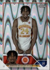 2023 Topps Chrome McDonald's All American Mackenzie Mgbako #57 RayWave 25E