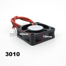 3cm DC 5V 12V 24V 3010 Fan Cooling Brushless 30 30 10MM Cable 2Pin Radiator
