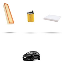 Hoffcar Set Service - 3 Filter FüR Chrysler Ypsilon 1.2 51Kw Von 2011