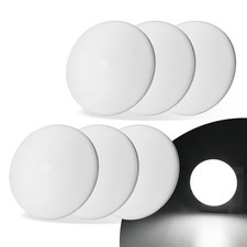RV Puck Lights, 4.5Inch RV Light Interior 12V, RV LED 4.5 INCH Cool White 6Pack