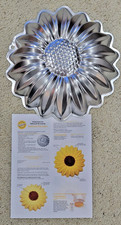 Wilton SUNFLOWER Cake Pan Mold #2105-1019 w/ Instructions – 2007 - LNC