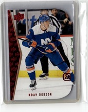 2019-20 Upper Deck #17 Noah Dobson 1994-95 Rookie Tribute Die Cuts Red