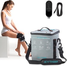 Cold Therapy Machine with Programmable Timer, Portable Ice Machine for Knee Afte