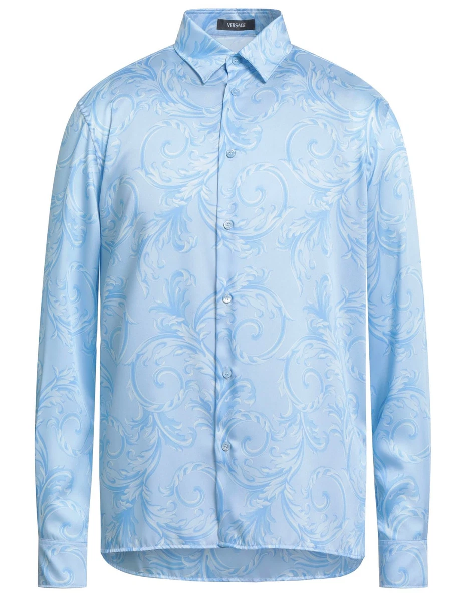 VERSACE 長袖シャツ 38 25+ Versace Long Sleeve Button-Down Dress Shirts for Men for sale