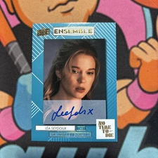 2025 Upper Deck JAMES BOND NO TIME TO DIE ENSEMBLE LEA SEYDOUX as DR. SWANN AUTO