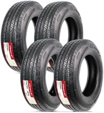 4-pack Radial Trailer Tires St22575r15 Deep Tread Steel Belted Load Range D