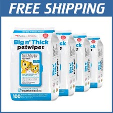 Gentle Dog and Cat Wipes - Cleans Ears, Face, Body