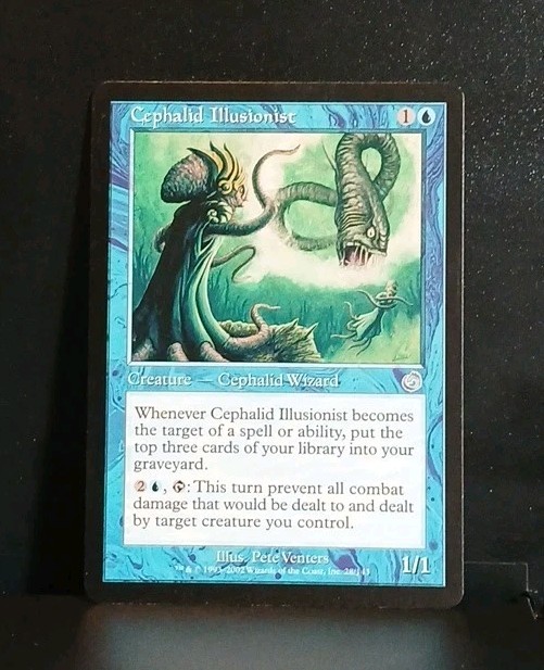 MTG Torment Cephalid Illusionist NM