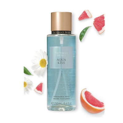 Victoria's Secret Aqua Kiss Fragrance Mist 250mL Floral Grapefruit Women