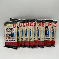 10x One Direction Trading Card Pack NEW Stickers 1D Boy Hit HARRY STYLES!