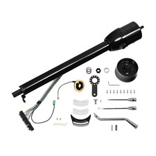 28 Black Tilt Automatic Universal Steering Column Wheel Adapter No Key For Gm 28 Black Tilt Automatic Universal Steering Column Wheel Adapter No Key For Gm