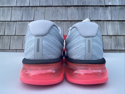Size 12 - Nike Air Max 2017 Wolf Grey Hot Punch for sale 