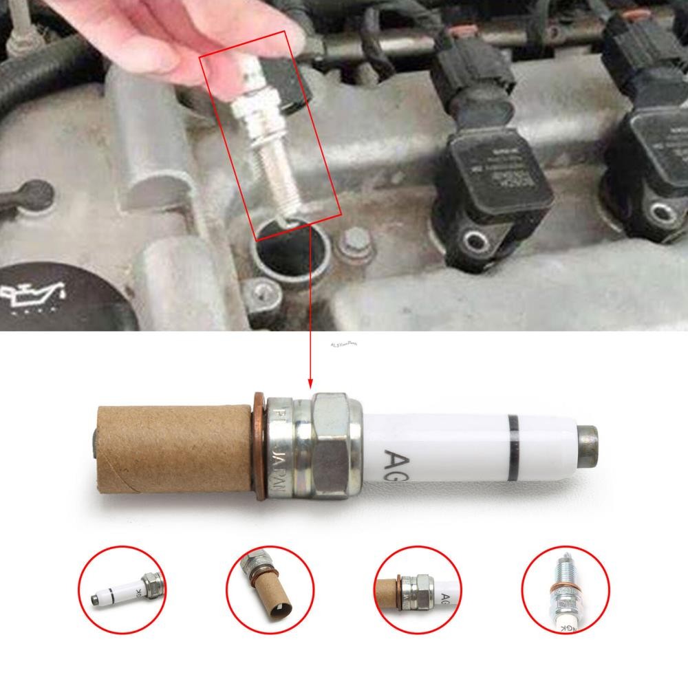 4 x Spark Plug Fit For  Beetle Caddy Golf Tiguan Jetta AUDI A1 A3 S3