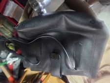 SM Collection Womens Black Large Pebbled Buck...
