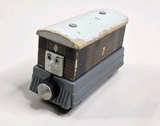 Toby Tram Car Thomas the Train Wooden Railway Tank Engine Friends 7 Brown