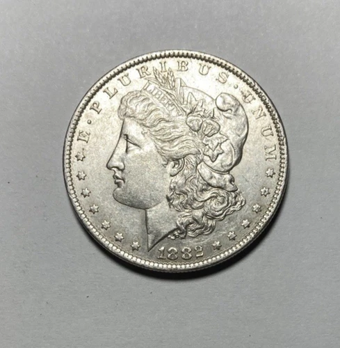 1882-O Morgan Silver Dollar Nice Original AU+