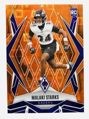 ジョーカービニー 2025 Panini Phoenix - Rookies Malaki Starks #195 Orange Pandora