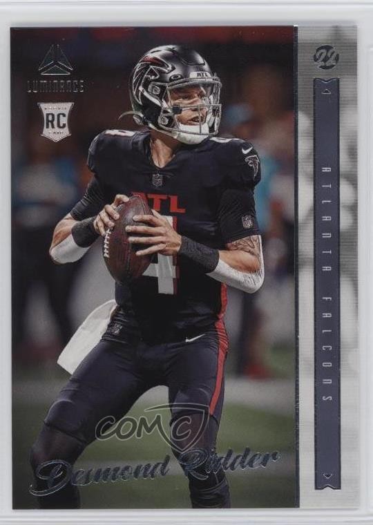 2022 Panini Chronicles Luminance Update Rookies Desmond Ridder #202 0v9u